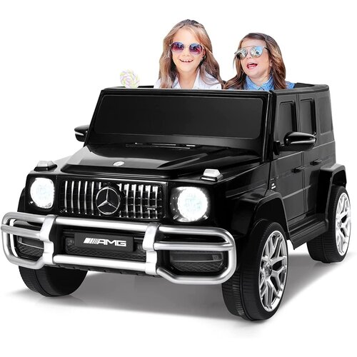 Mercedes kinderauto Mercedes g63 12V 2-persoons kinderauto metallic rood