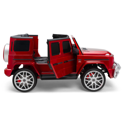 Mercedes kinderauto Mercedes g63 12V 2-persoons kinderauto metallic rood