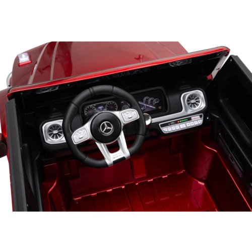 Mercedes kinderauto Mercedes g63 12V 2-persoons kinderauto metallic rood