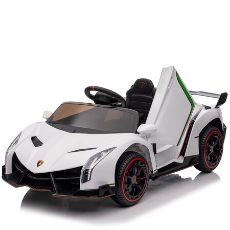 Lamborghini kinderauto Lamborghini Veneno 12V kinderauto Wit