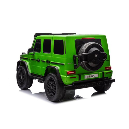 Mercedes kinderauto Mercedes G63 XXL 24V 2-persoons kinderauto Mat Groen