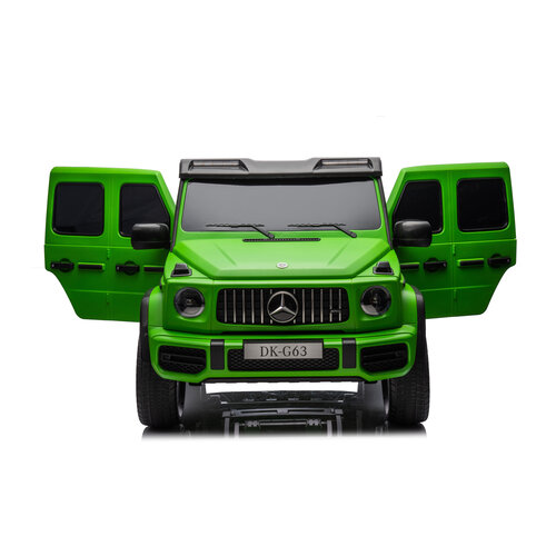 Mercedes kinderauto Mercedes G63 XXL 24V 2-persoons kinderauto Mat Groen