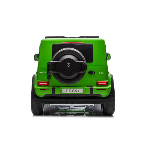 Mercedes kinderauto Mercedes G63 XXL 24V 2-persoons kinderauto Mat Groen