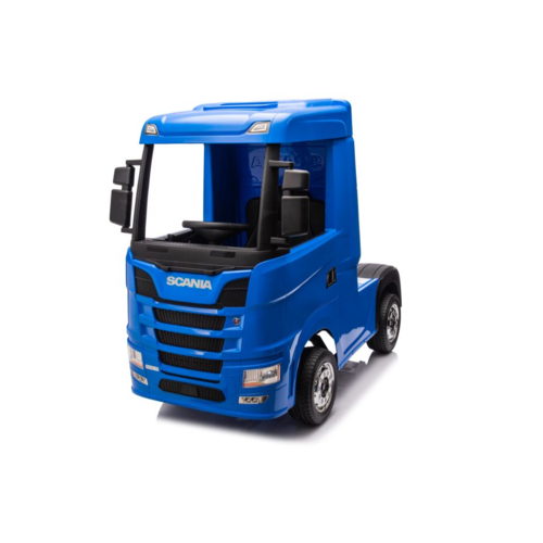 Mercedes kinderauto Scania 500R 12V kindervrachtwagen blauw