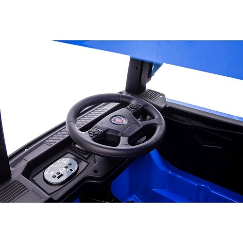 Mercedes kinderauto Scania 500R 12V kindervrachtwagen blauw