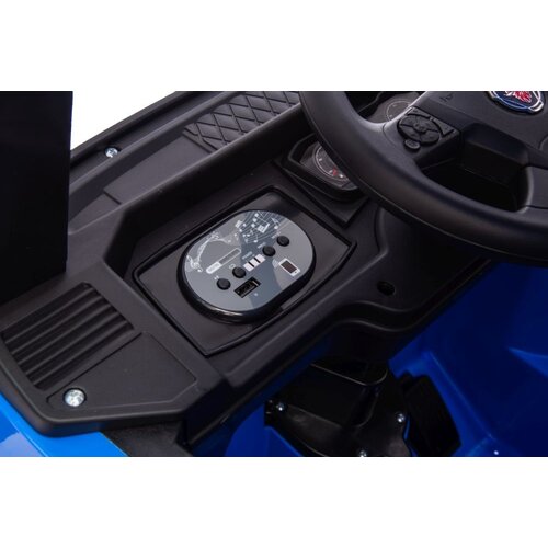 Mercedes kinderauto Scania 500R 12V kindervrachtwagen blauw