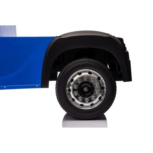 Mercedes kinderauto Scania 500R 12V kindervrachtwagen blauw