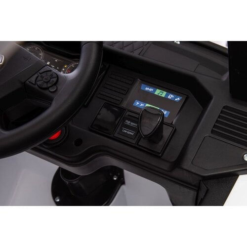 FINOOS Scania 500R 12V kindervrachtwagen Wit