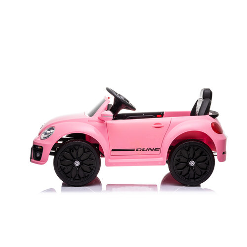 Volkswagen kinderauto Volkswagen Dune Beetle 12V Kinderauto Roze Volkswagen kinderauto Volkswagen Dune Beetle 12V Kinderauto Roze