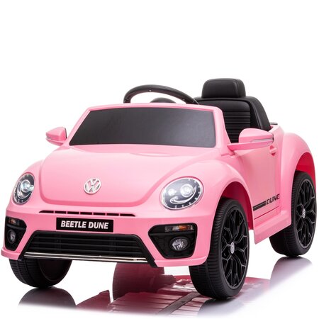 Volkswagen kinderauto Volkswagen Dune Beetle 12V Kinderauto Roze