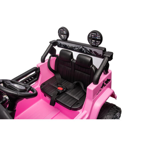 Toyota kinderauto Toyota FJ Cruiser 12V kinderauto Roze Toyota kinderauto Toyota FJ Cruiser 12V kinderauto Roze