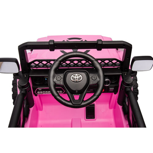 Toyota kinderauto Toyota FJ Cruiser 12V kinderauto Roze Toyota kinderauto Toyota FJ Cruiser 12V kinderauto Roze