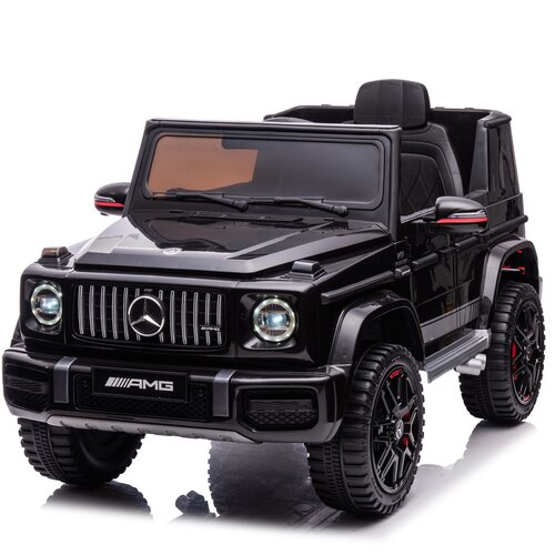 Mercedes kinderauto RETOURDEAL Mercedes G63 AMG XL Cabrio 24V Kinderauto Zwart Mercedes kinderauto RETOURDEAL Mercedes G63 AMG XL Cabrio 24V Kinderauto Zwart