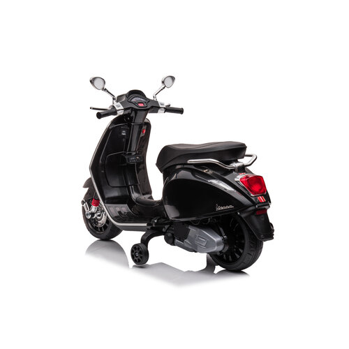 Vespa kinderscooter Vespa Sprint 6V Kinderscooter Zwart