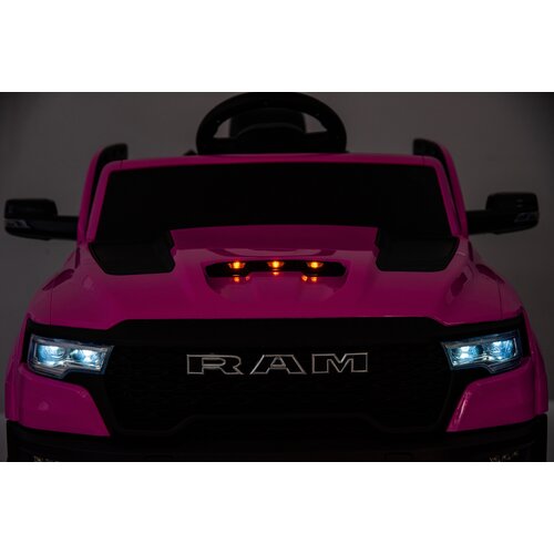 RAM Dodge RAM 1500 12V Kinderauto Roze