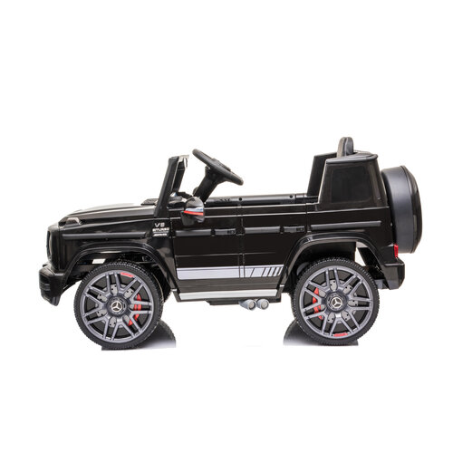 Mercedes kinderauto Mercedes G63 AMG Cabrio 12V Kinderauto Zwart