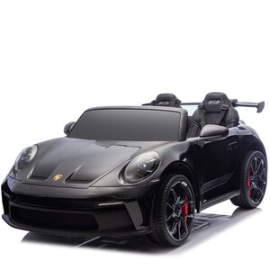 Porsche Kinderauto Porsche 911 GT3 24V 2-persoons kinderauto metallic Zwart