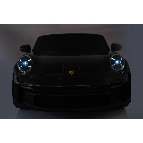 Porsche Kinderauto Porsche 911 GT3 24V 2-persoons kinderauto metallic Zwart Porsche Kinderauto Porsche 911 GT3 24V 2-persoons kinderauto metallic Zwart