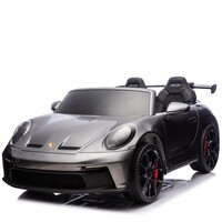 Porsche 911 GT3 24V 2-persoons kinderauto metallic Grijs