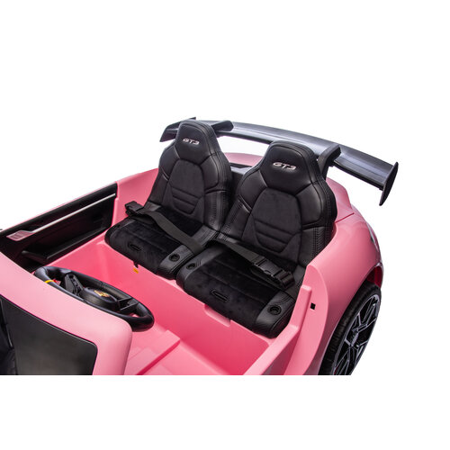 Porsche Kinderauto Porsche 911 GT3 24V 2-persoons kinderauto Roze Porsche Kinderauto Porsche 911 GT3 24V 2-persoons kinderauto Roze