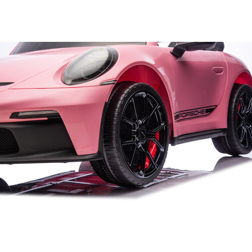 Porsche Kinderauto Porsche 911 GT3 24V 2-persoons kinderauto Roze Porsche Kinderauto Porsche 911 GT3 24V 2-persoons kinderauto Roze