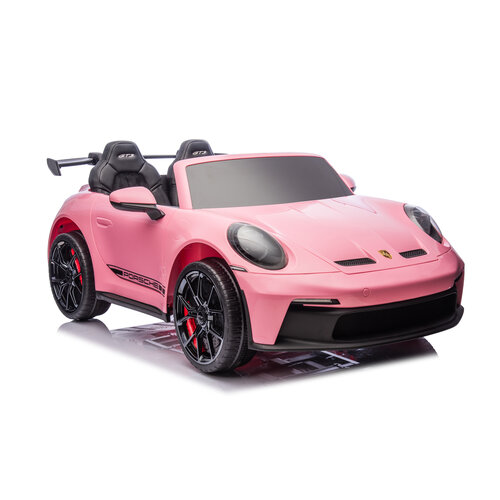 Porsche Kinderauto Porsche 911 GT3 24V 2-persoons kinderauto Roze Porsche Kinderauto Porsche 911 GT3 24V 2-persoons kinderauto Roze