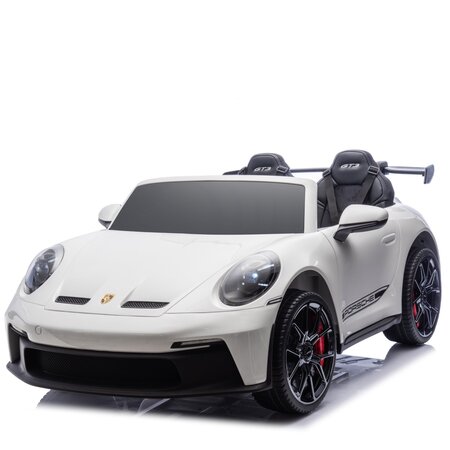Porsche Kinderauto Porsche 911 GT3 24V 2-persoons kinderauto Wit