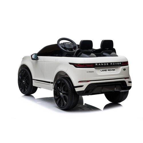 Range Rover kinderauto Range Rover Evoque 12V Elektrische Kinderauto Wit Range Rover kinderauto Range Rover Evoque 12V Elektrische Kinderauto Wit