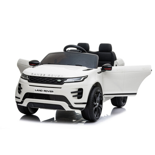 Range Rover kinderauto Range Rover Evoque 12V Elektrische Kinderauto Wit Range Rover kinderauto Range Rover Evoque 12V Elektrische Kinderauto Wit