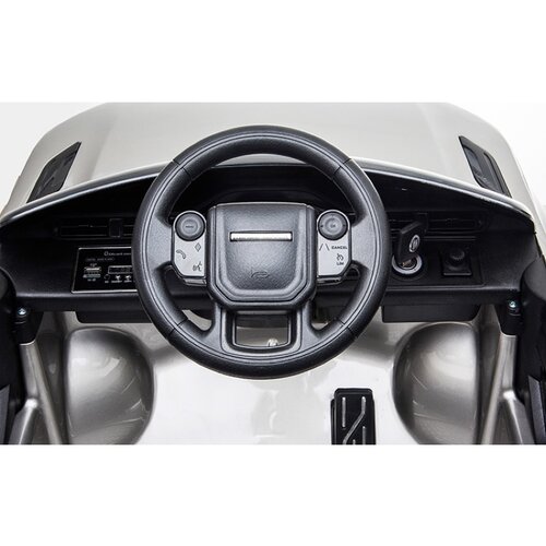 Range Rover kinderauto Range Rover Evoque 12V Elektrische Kinderauto Zwart