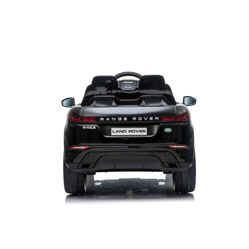 Range Rover kinderauto Range Rover Evoque 12V Elektrische Kinderauto Zwart