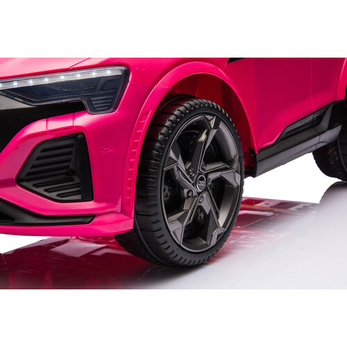 Audi kinderauto Audi SQ8 e-tron 12V Kinderauto Roze Audi kinderauto Audi SQ8 e-tron 12V Kinderauto Roze