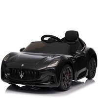 Maserati GranTurismo 12V kinderauto Zwart