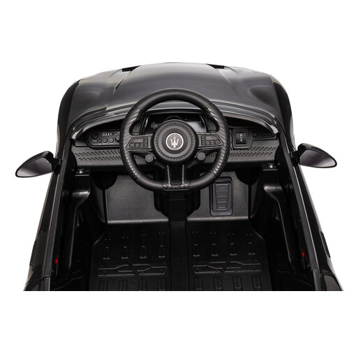 Maserati Kinderauto Maserati GranTurismo 12V kinderauto Zwart Maserati Kinderauto Maserati GranTurismo 12V kinderauto Zwart