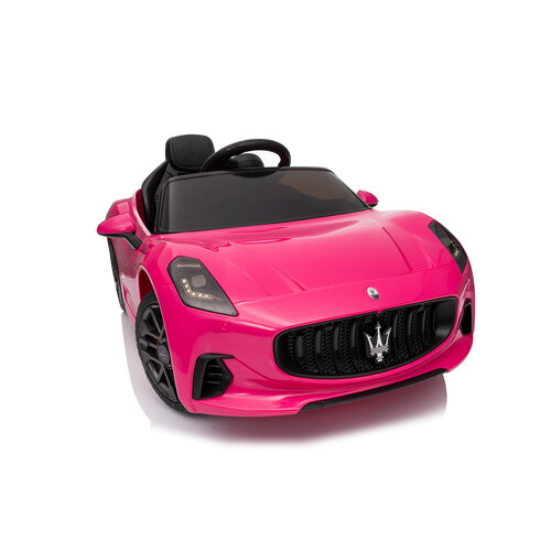 Maserati Kinderauto Maserati GranTurismo 12V kinderauto Roze Maserati Kinderauto Maserati GranTurismo 12V kinderauto Roze