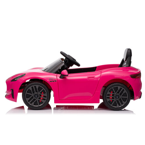 Maserati Kinderauto Maserati GranTurismo 12V kinderauto Roze Maserati Kinderauto Maserati GranTurismo 12V kinderauto Roze