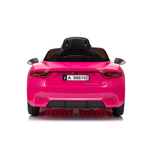 Maserati Kinderauto Maserati GranTurismo 12V kinderauto Roze Maserati Kinderauto Maserati GranTurismo 12V kinderauto Roze
