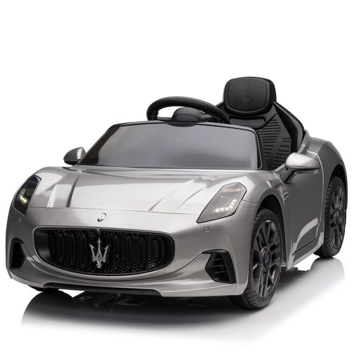 Maserati Kinderauto Maserati GranTurismo 12V kinderauto Grijs Maserati Kinderauto Maserati GranTurismo 12V kinderauto Grijs