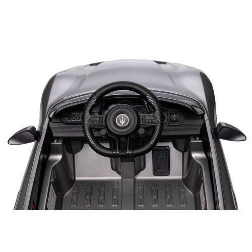 Maserati Kinderauto Maserati GranTurismo 12V kinderauto Grijs Maserati Kinderauto Maserati GranTurismo 12V kinderauto Grijs