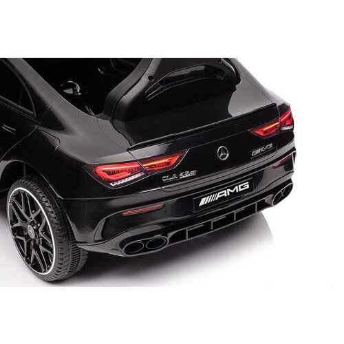 Mercedes kinderauto Mercedes CLA45 AMG 12V Kinderauto Zwart Mercedes kinderauto Mercedes CLA45 AMG 12V Kinderauto Zwart