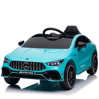 Mercedes CLA45 AMG 12V Kinderauto Lichtblauw