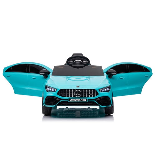 Mercedes kinderauto Mercedes CLA45 AMG 12V Kinderauto Lichtblauw