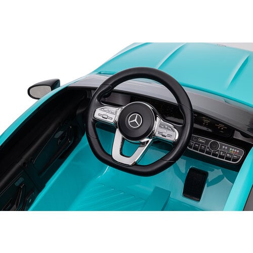 Mercedes kinderauto Mercedes CLA45 AMG 12V Kinderauto Lichtblauw