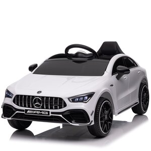 Mercedes kinderauto Mercedes CLA45 AMG 12V Kinderauto Wit