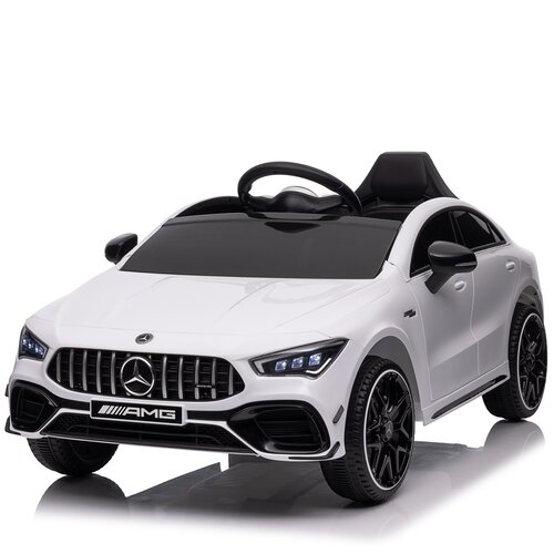Mercedes kinderauto Mercedes CLA45 AMG 12V Kinderauto Wit Mercedes kinderauto Mercedes CLA45 AMG 12V Kinderauto Wit