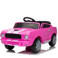 Shelby GT350 12V kinderauto Roze