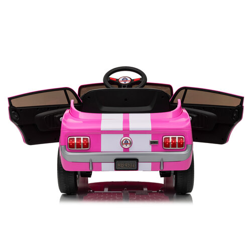 Shelby Kinderauto Shelby GT350 12V kinderauto Roze
