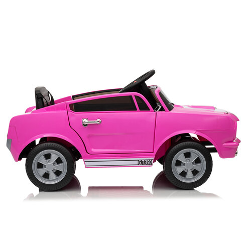 Shelby Kinderauto Shelby GT350 12V kinderauto Roze