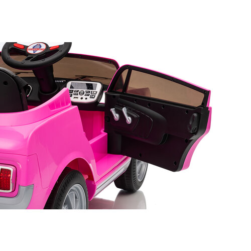 Shelby Kinderauto Shelby GT350 12V kinderauto Roze