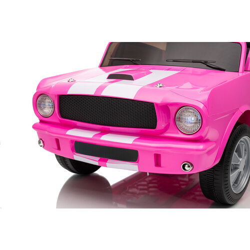 Shelby Kinderauto Shelby GT350 12V kinderauto Roze
